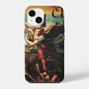 Coque Pour iPhone 14 Monogramme de Saint Michel Archange Vainqueur de S