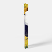 Coque Pour iPhone 14 Monogramme du jardin de tournesol (Côté gauche)