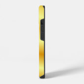 Coque Pour iPhone 14 Monogramme Moderne Couleur Or Initiale (Côté gauche)
