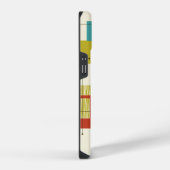 Coque Pour iPhone 14 Monogramme moderne du milieu du siècle Personnalis (Côté droit)