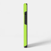 Coque Pour iPhone 14 Monogramme moderne vert cime (Côté gauche)