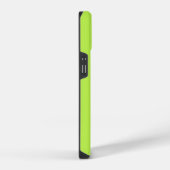 Coque Pour iPhone 14 Monogramme moderne vert cime (Côté droit)