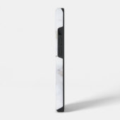 Coque Pour iPhone 14  Monogramme Nom Initial Personnalisé (Côté gauche)