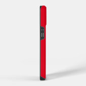 Coque Pour iPhone 14 Monogramme Red Starburst (Côté droit)