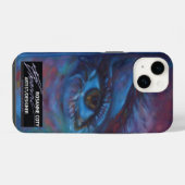 Coque Pour iPhone 14 Moody Eye (Verso Horizontal)