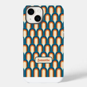 Coque Pour iPhone 14 Motif arc-en-ciel coloré personnalisé