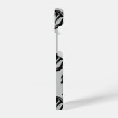 Coque Pour iPhone 14 Motif classique en silhouette noire (Côté gauche)