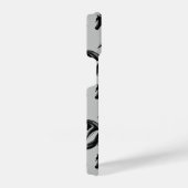 Coque Pour iPhone 14 Motif classique en silhouette noire (Côté droit)