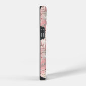 Coque Pour iPhone 14 Motif de fleurs Sakura rose (Côté droit)
