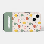Coque Pour iPhone 14 Motif de fruits mignons (Verso Horizontal)