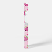 Coque Pour iPhone 14 Motif de pastèque rose (Côté gauche)