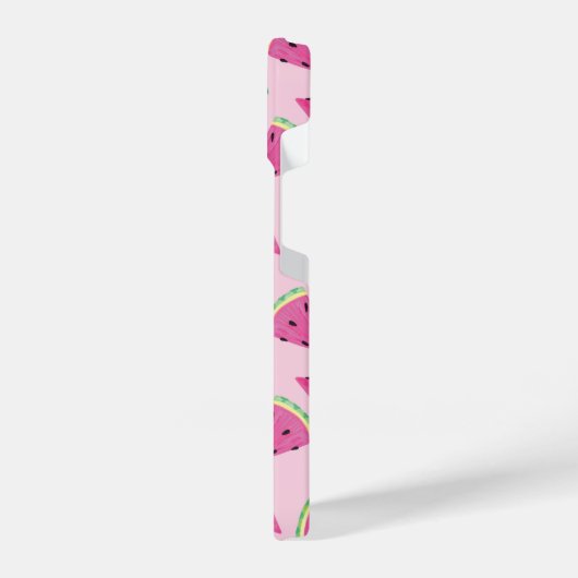 Coque Pour iPhone 14 Motif de pastèque rose (Côté gauche)