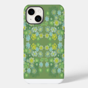 Coque Pour iPhone 14 Motif de peinture à l'aquarelle salée abstraite fl