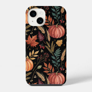 Coque Pour iPhone 14 Motif de récolte d'automne Watercolor