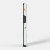 Coque Pour iPhone 14 Motif de thé vert matcha à mousse de chat (Côté droit)