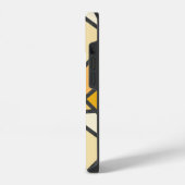 Coque Pour iPhone 14 Motif de verre coloré nuances de jaune (Côté gauche)