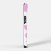 Coque Pour iPhone 14 Motif d'impression de vache rose (Côté droit)