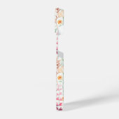 Coque Pour iPhone 14 Motif du jardin de fleurs Pastel (Côté gauche)