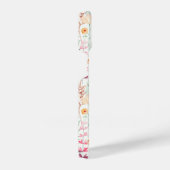 Coque Pour iPhone 14 Motif du jardin de fleurs Pastel (Côté droit)