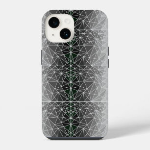 Coque Pour iPhone 14 Motif en verre tendu 03.Gris.Hors ligne BG