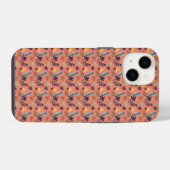 Coque Pour iPhone 14 Motif feuille moderne (Verso Horizontal)