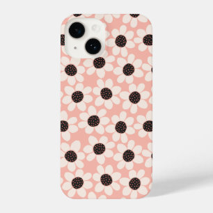 Coque Pour iPhone 14 Motif Fleur Rose Cute
