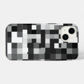 Coque Pour iPhone 14 Motif flou pipelé (Verso Horizontal)