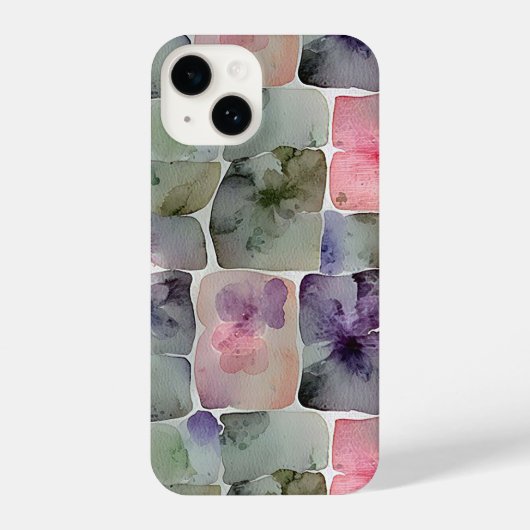 Coque Pour iPhone 14 Motif géométrique abstrait minimal 54 (Verso)