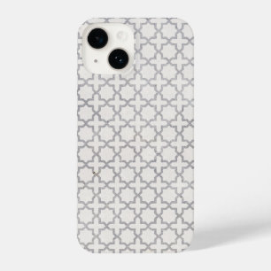 Coque Pour iPhone 14 Motif géométrique beige islamique