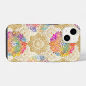 Coque Pour iPhone 14 Motif Mandala (Verso Horizontal)