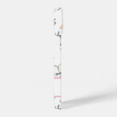 Coque Pour iPhone 14 Motif papillon avec nom (Côté droit)