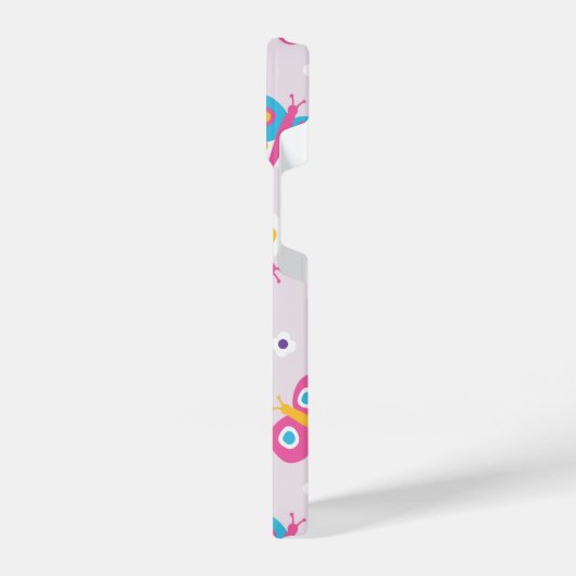 Coque Pour iPhone 14 Motif papillon pour petits mignons (Côté gauche)