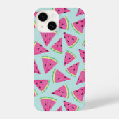 Coque Pour iPhone 14 Motif Pastèque Tropicale (Verso)