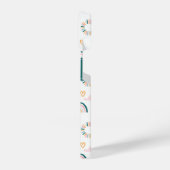 Coque Pour iPhone 14 Motif Rainbows & Hearts (Côté gauche)