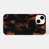 Coque Pour iPhone 14 Motif sans fil Tortoiseshell, Chic TortoiseShell (Verso Horizontal)