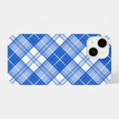 Coque Pour iPhone 14 Motif tatan bleu foncé yxm0uat9 diagonale (Verso Horizontal)