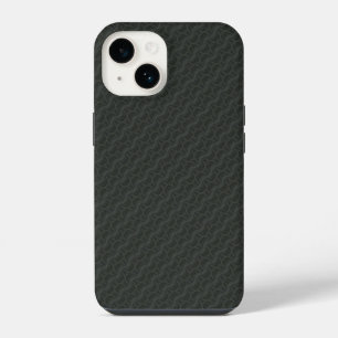 Coque Pour iPhone 14 Motif transparent en acier gris