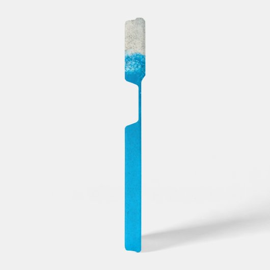 Coque Pour iPhone 14 Motif Turquoise Abstrait (Côté droit)