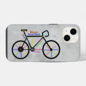 Coque Pour iPhone 14 Motivationnel Motivational Moke Words Citation Vél (Verso Horizontal)