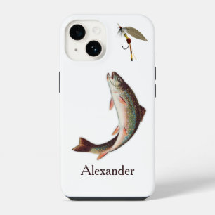 Coque Pour iPhone 14 Mouches de pêche à la truite Mouches de pêche à la
