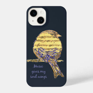 Coque Pour iPhone 14 Musique donne mes ailes Soul Citation & Musique No