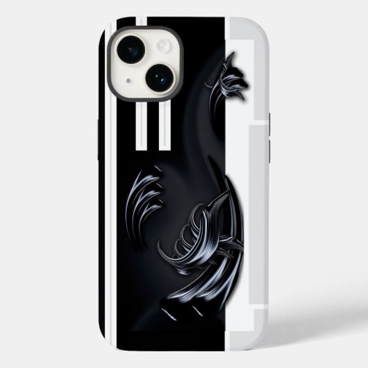 Coque Pour iPhone 14 "My Rising Projection", Coque Apple iPhone 14 (Verso)