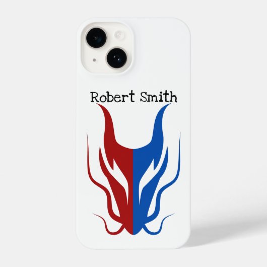 Coque Pour iPhone 14 Mystical Dragoon Fantasy (Verso)