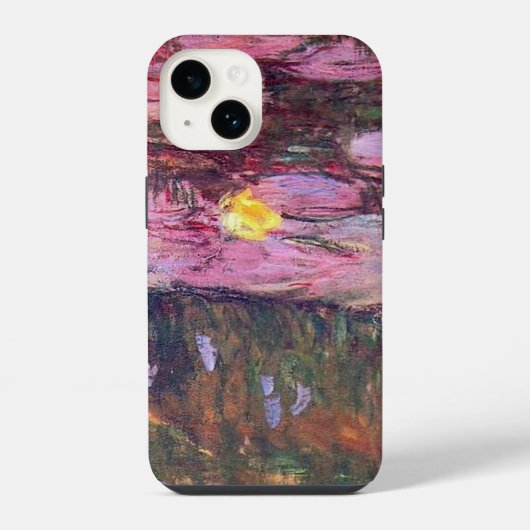Coque Pour iPhone 14 Nappes d'eau 3 (Verso)