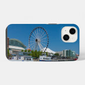 Coque Pour iPhone 14 Navy Pier (Verso Horizontal)