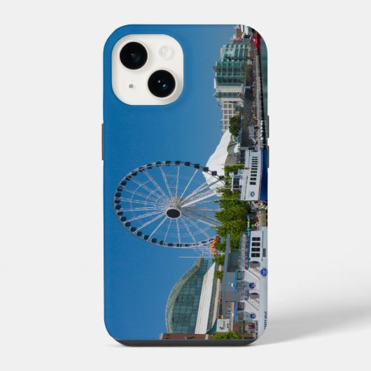 Coque Pour iPhone 14 Navy Pier (Verso)