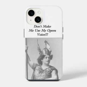 Coque Pour iPhone 14 Ne me faites pas utiliser ma voix d'Opéra