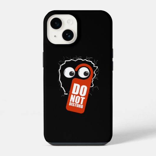 Coque Pour iPhone 14 Ne pas déranger.b (Verso)