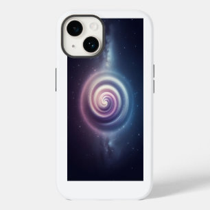 Coque Pour iPhone 14 Nébuleuse cosmique rêveuse Spirale Vortex Abstrait