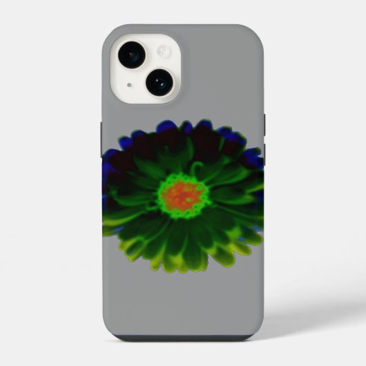 Coque Pour iPhone 14 Neon Marigold (Verso)